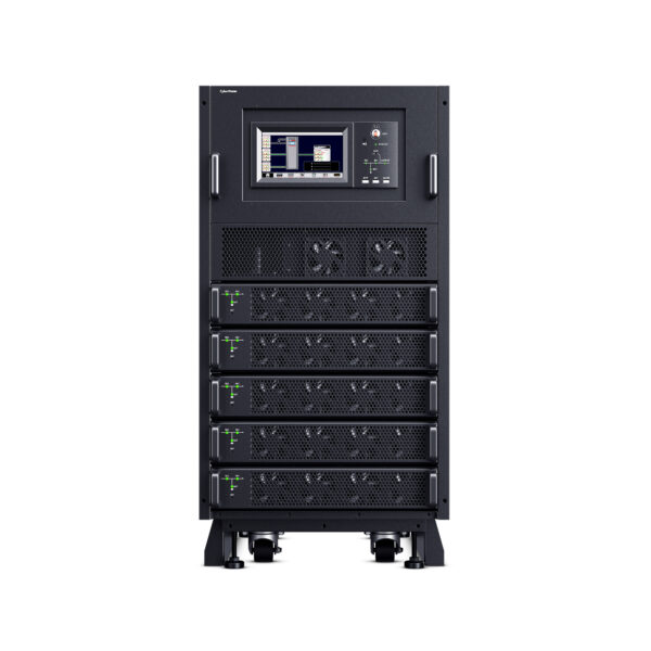 CyberPower SM040KAMFA 3-Phase Modular Smart App Online UPS System 0-40K UPS Cabinet, Modular, AC 208/120V 220/127V, 19U, 1YR Warranty