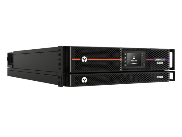 Vertiv Liebert GXT5 Lithium-Ion Online UPS 5000VA/5000W 120V/208V Rack/Tower UPS - Single-phase UPS | 1.0 Output Power Factor | Lowest TCO | Full-color LCD Interface| 5-Year Warranty | with (2) NEMA L14-30R Outlets, IntelliSlot with RDU101, Extended Runtime Capability, and Integrated Maintenance Bypass Cabinet (MBC)